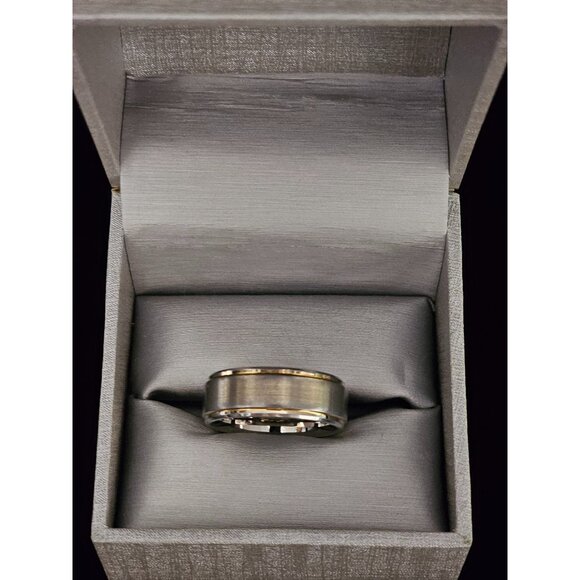 Tungsten Men's Wedding Ring Size 9
